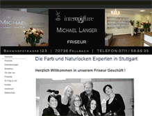 Tablet Screenshot of friseur-fellbach-michael-langer.de